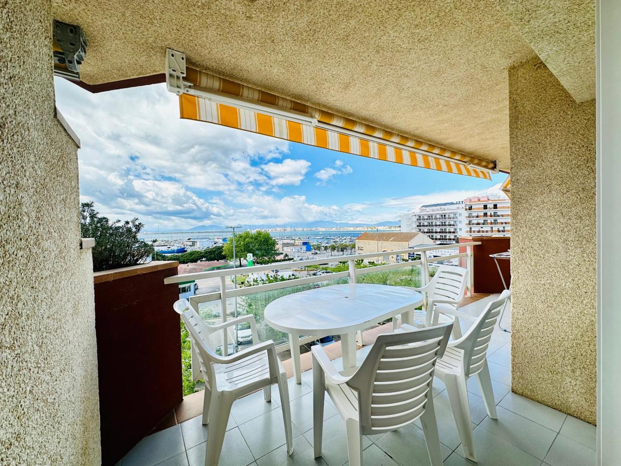 Roc Mar 3 3B - Apartamento Cerca Del Centro Y De La Playa - Terraza Con Vistas Al Mar Y Al Puerto Roses Buitenkant foto