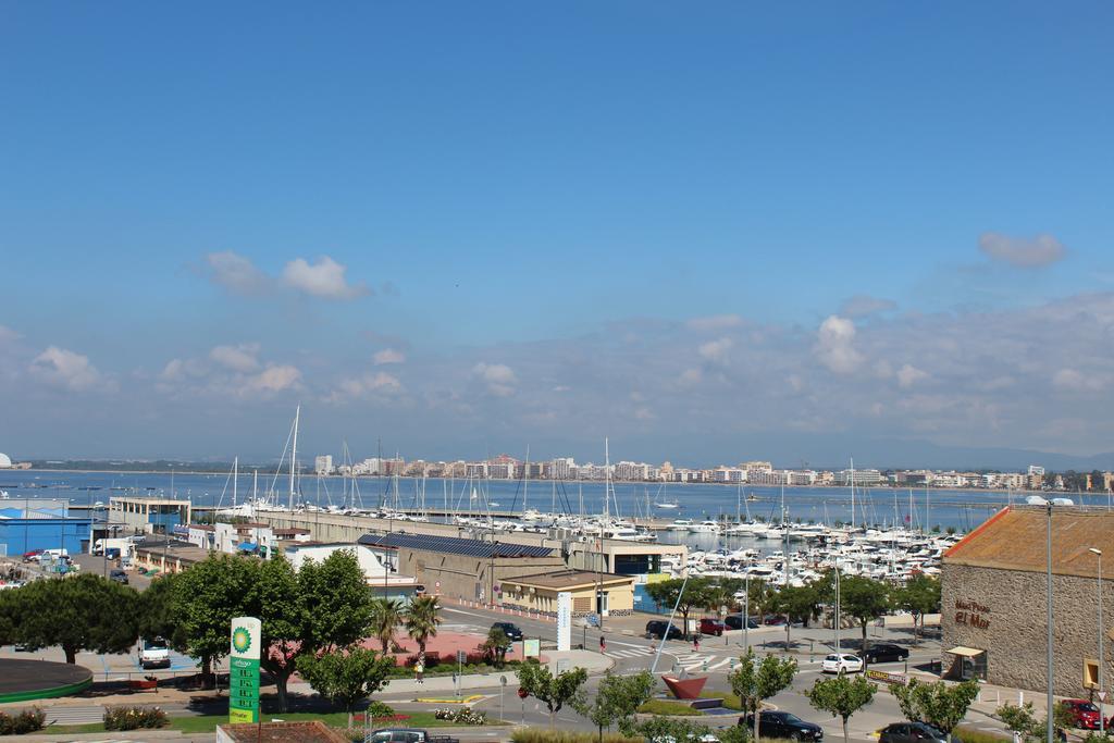 Roc Mar 3 3B - Apartamento Cerca Del Centro Y De La Playa - Terraza Con Vistas Al Mar Y Al Puerto Roses Buitenkant foto